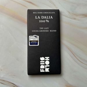 Friis Holm La Dalia 100% Chocolate Bar
